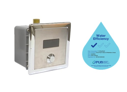 Urinal Conceal Auto Sensor Flushing System